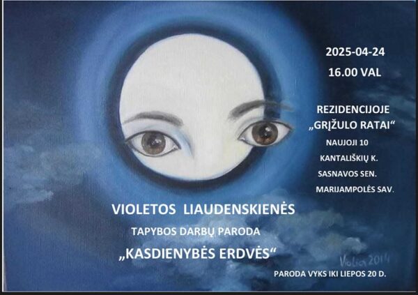 Violetos Liaudenskienės tapybos darbų paroda