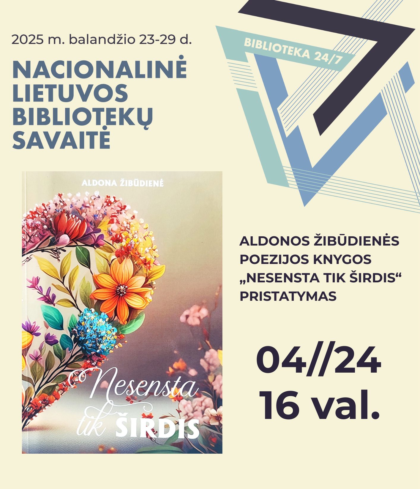 Skaitytojų klubo „Obuolys nuo obels“ susitikimas. Kraštietės Aldonos Žibūdienės poezijos knygos „Nesensta tik širdis“ pristatymas