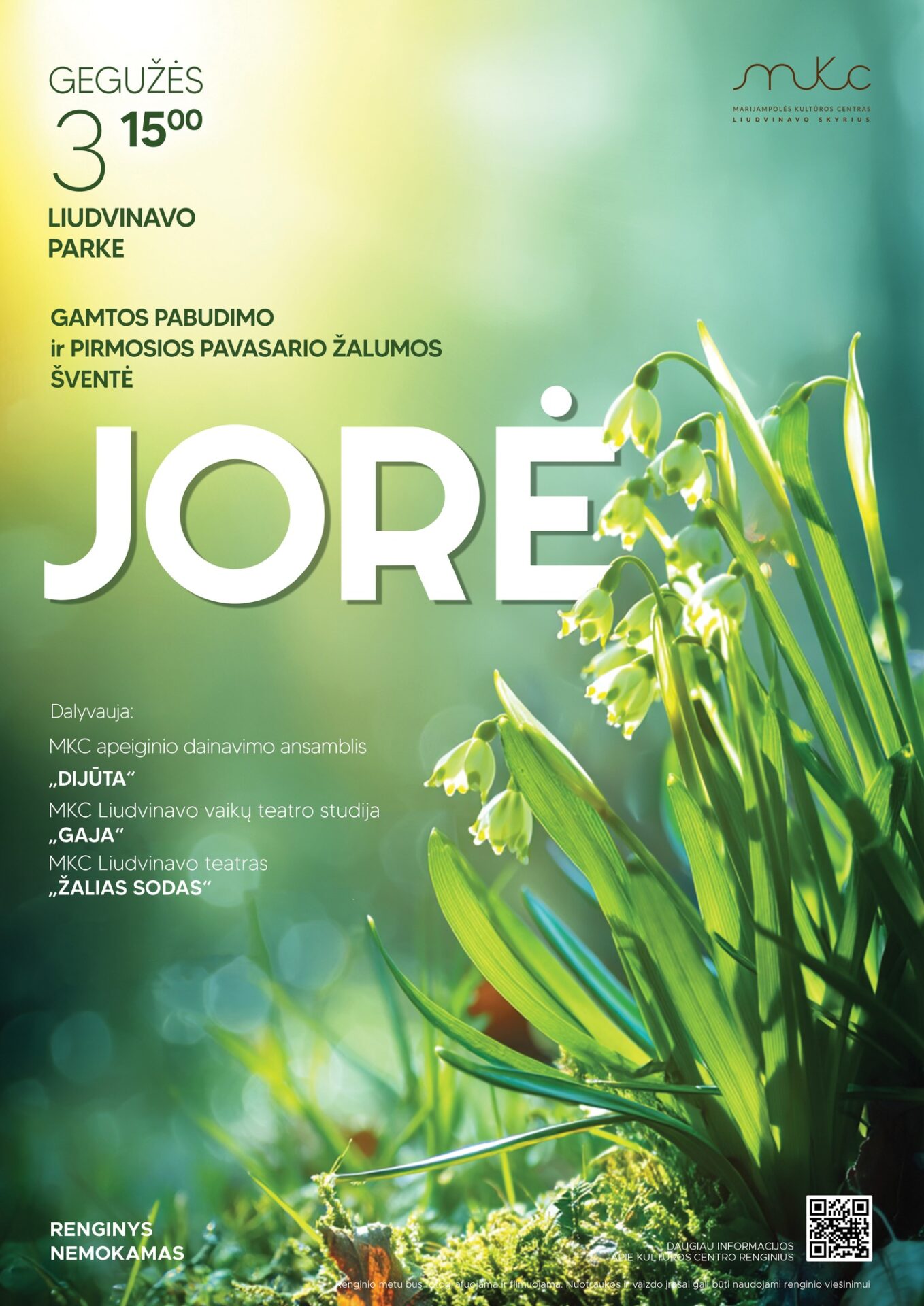 GAMTOS ŠVENTĖ „JORĖ“ | LIUDVINAVAS
