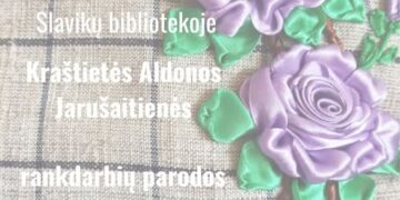 „Dekoruota Meile“. Susitikimas su Aldona Jarušaitiene