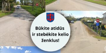Vykstant link ežero - priminimas gyventojams apie eismo organizavimo tvarką