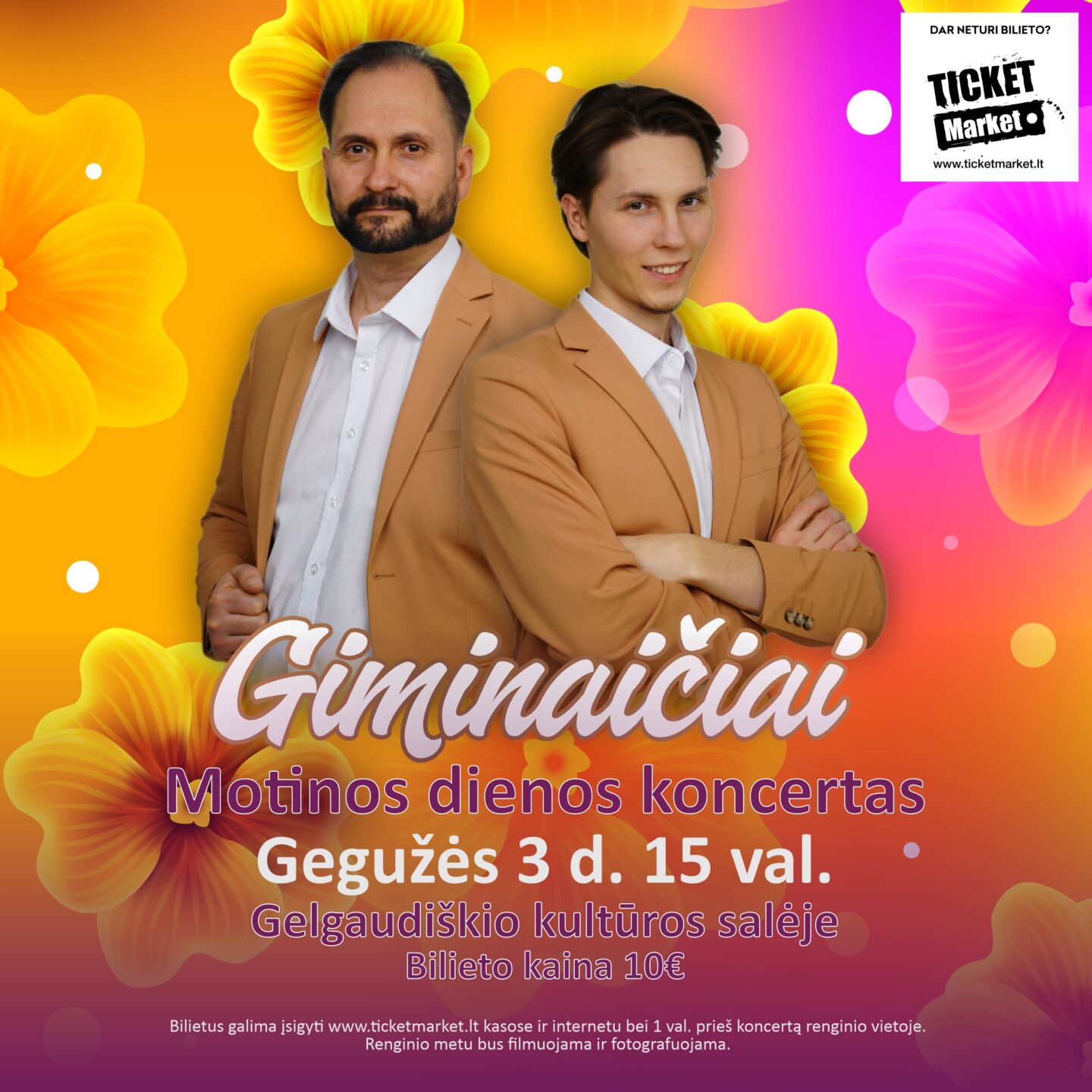 Grupė „Giminaičiai“: Motinos dienos koncertas
