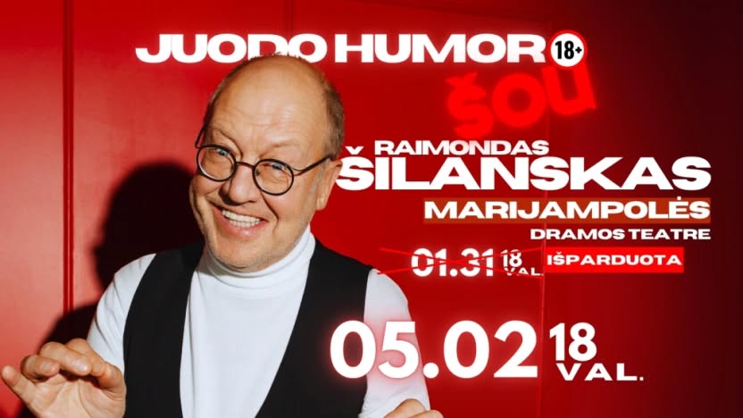 Juodo humoro šou su Raimondu Šilansku