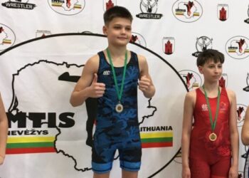 Justas Binkauskas – Lietuvos vaikų ir jaunių žaidynių graikų romėnų imtynių prizininkas
