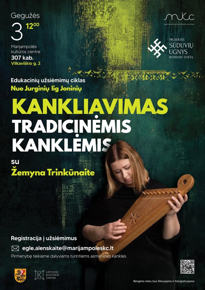 KANKLIAVIMAS TRADICINĖMIS KANKLĖMIS SU ŽEMYNA TRINKŪNAITE