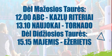 Kazlų Rūdos atvirų 4×4 tinklinio pirmenybių pusfinaliai