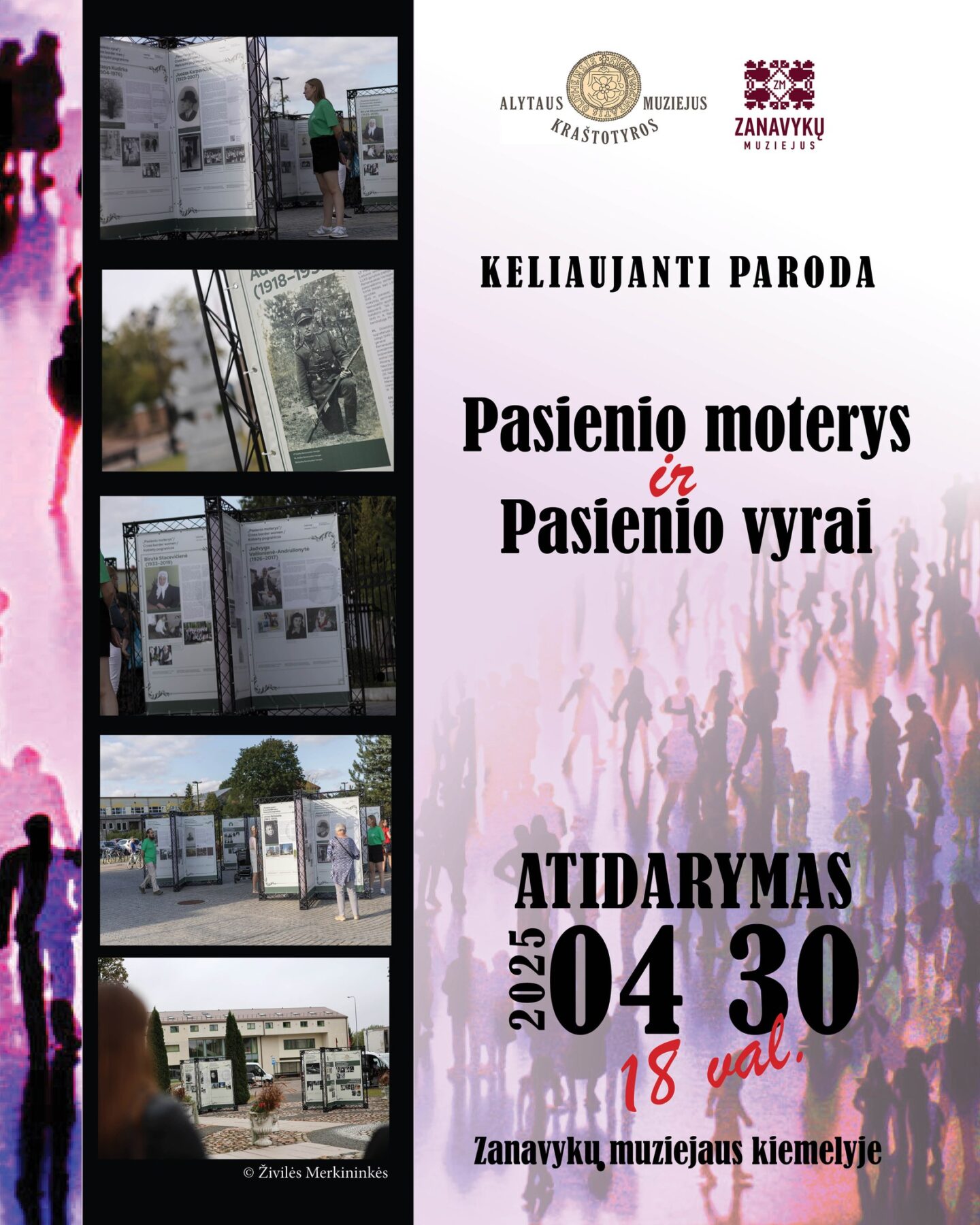 Keliaujanti paroda „Pasienio moterys“ ir „Pasienio vyrai“