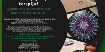 Mandalos taškavimas - meno ir pojūčių terapija