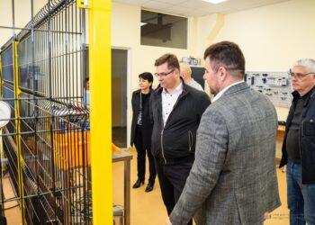 Marijampolės PRC lankėsi LR Seimo narys Laurynas Kasčiūnas