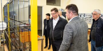 Marijampolės PRC lankėsi LR Seimo narys Laurynas Kasčiūnas