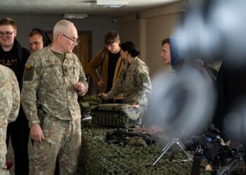 Marijampolės PRC svečiavosi Lietuvos kariuomenės Krašto apsaugos savanorių pajėgos