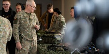 Marijampolės PRC svečiavosi Lietuvos kariuomenės Krašto apsaugos savanorių pajėgos