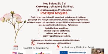 Pozityvios tėvystės užsiėmimai