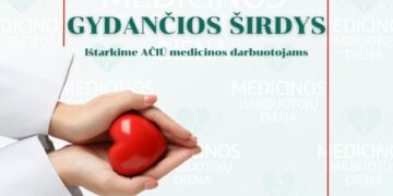 Proga ištarti AČIŪ medicinos darbuotojams