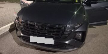 Kalvarijos pasieniečiai sulaikė, įtariama, Jungtinėje Karalystėje vogtą „Hyundai Tucson“ ir jį vairavusį kretingiškį