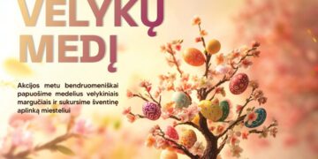 VELYKINĖ AKCIJA „PAPUOŠKIM VELYKŲ MEDĮ“