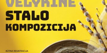 Velykinė stalo kompozicija