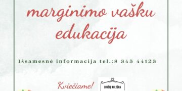 Velykinio kiaušinio marginimo vašku edukacija