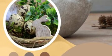 Velykinių stalo dekoracijų edukacija