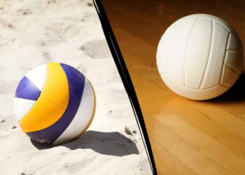 Paplūdimio tinklinis ir uždarų patalpų tinklinis: Kas daro kiekvieną žaidimą unikalų?