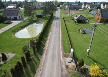 Pavasario darbai Sasnavos ir Patašinės seniūnijose: daugiau šviesos, tvarkos ir žydėjimo