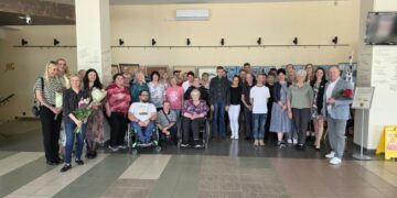 Kino teatre „Spindulys“ vyko parodos „Įkvepiančios akimirkos“ atidarymas