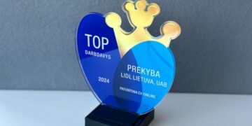 Dar vienas įvertinimas: „Lidl Lietuva“ – patraukliausias darbdavys prekybos kategorijoje