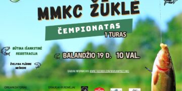 „MMKC ŽŪKLĖ“ vaikų ir jaunimo žūklės čempionatas (1 turas)