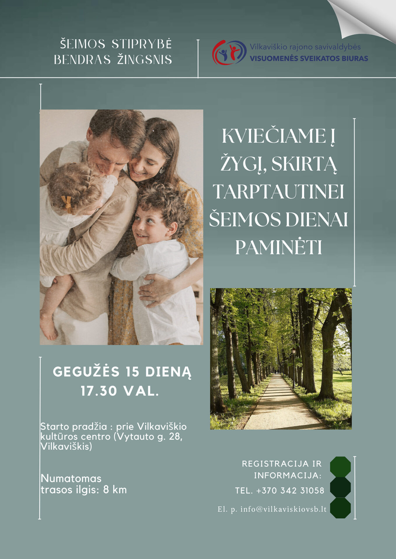 Žygis, skirtas Tarptautinei šeimos dienai paminėti