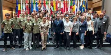 Kazlų Rūdos Kazio Griniaus gimnazijos mokinė apdovanota kelione į Europos Parlamentą