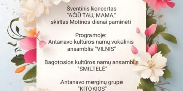 Šventinis koncertas „Ačiū Tau, Mama”