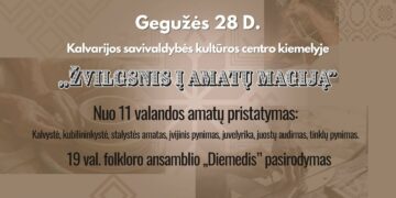 Renginys „Žvilgsnis į amatų magiją”