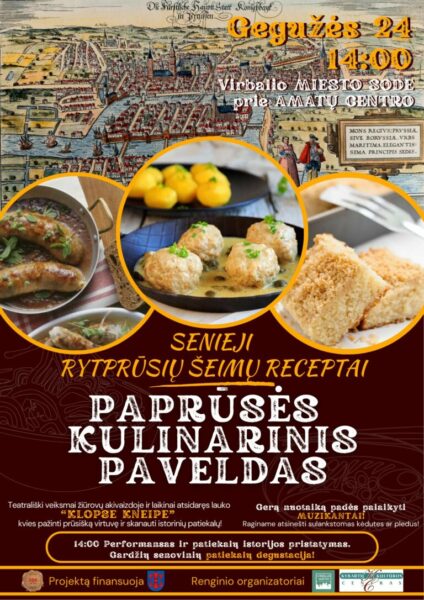 Senieji rytprūsių šeimų receptai / Paprūsės kulinarinis paveldas