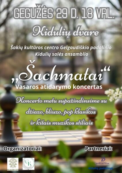 Ansamblio „Šachmatai“ vasaros atidarymo koncertas