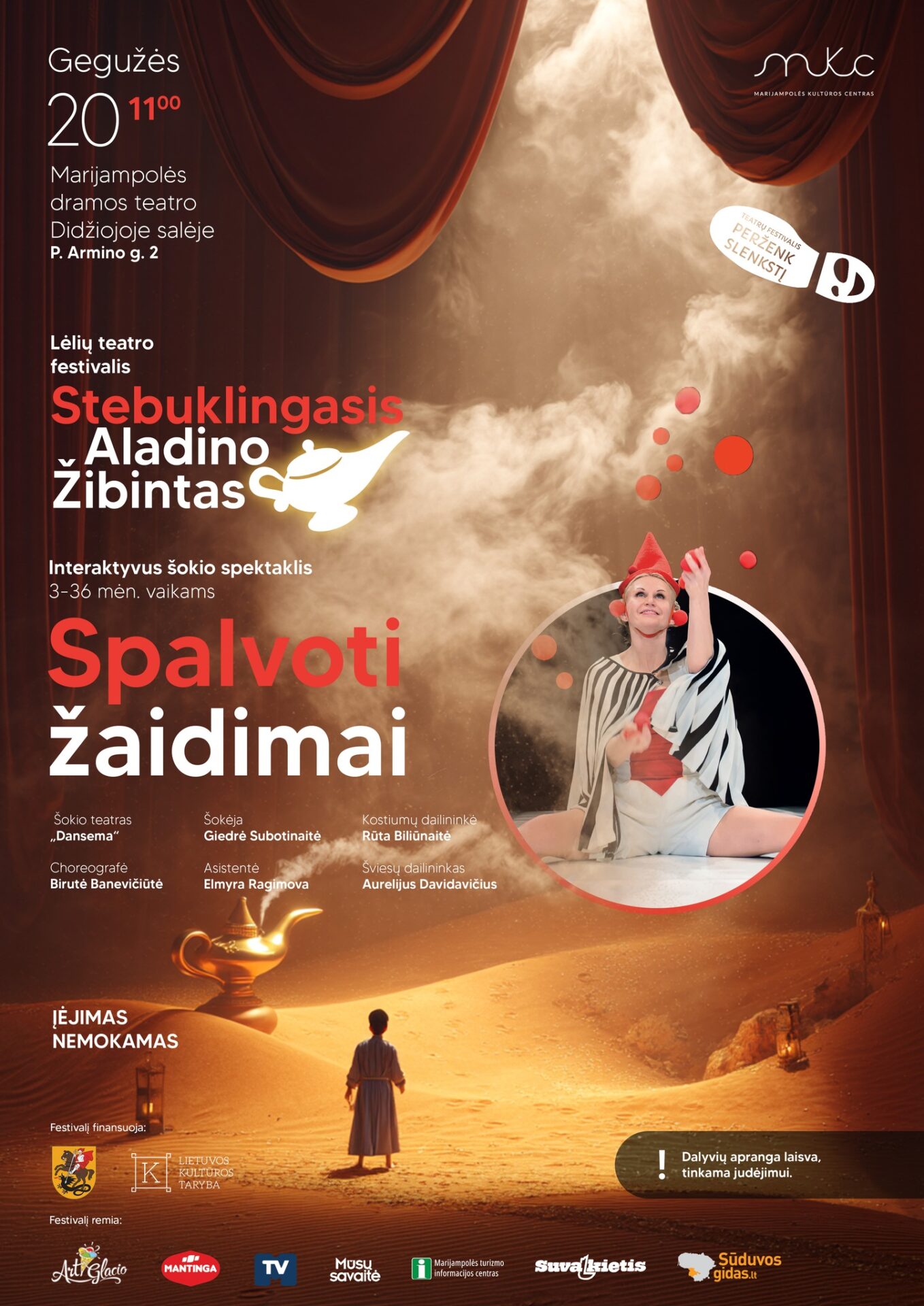 SPEKTAKLIS „SPALVOTI ŽAIDIMAI“