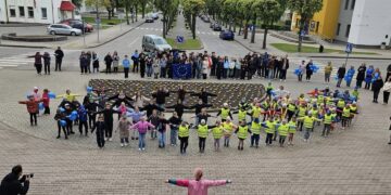 Šakiuose iškilmingai paminėta Europos diena