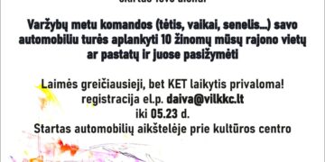 Automobilių orientacinės varžybos TĖTIS VEŽA