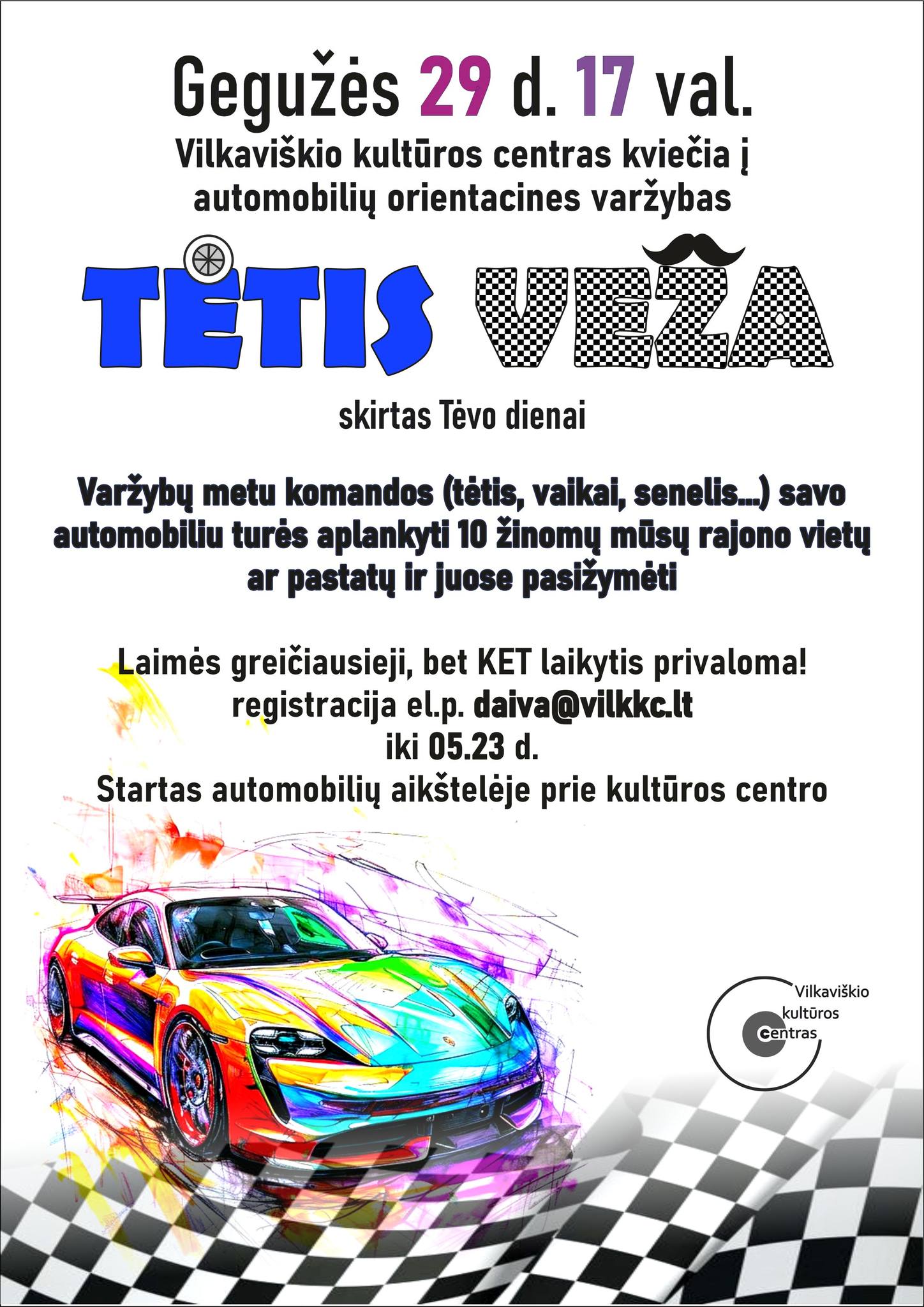 Automobilių orientacinės varžybos TĖTIS VEŽA