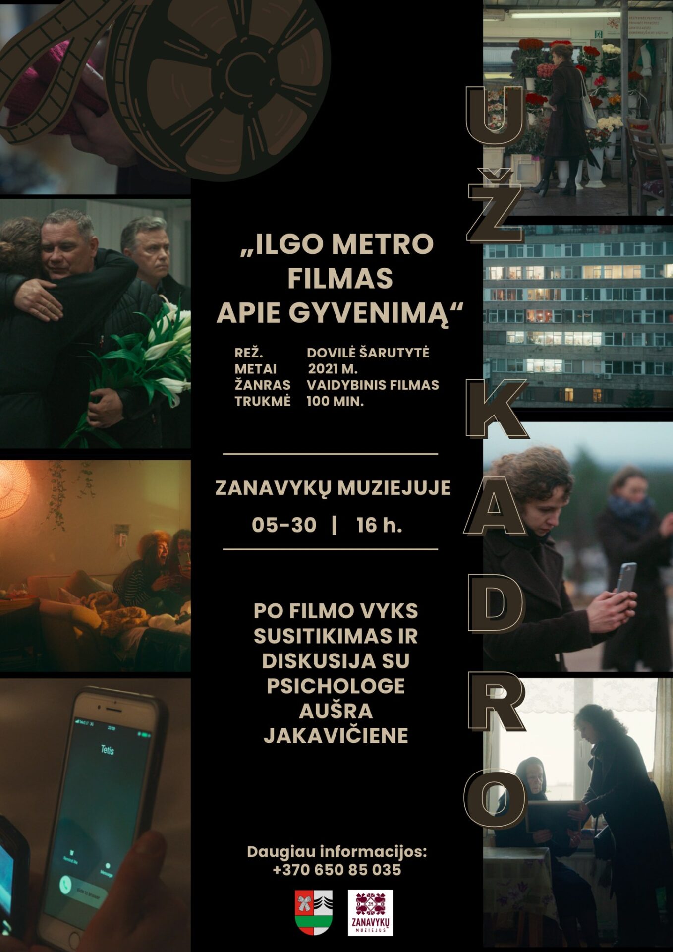 Dovilės Šarutytės drama-komedija „Ilgo metro filmas apie gyvenimą“