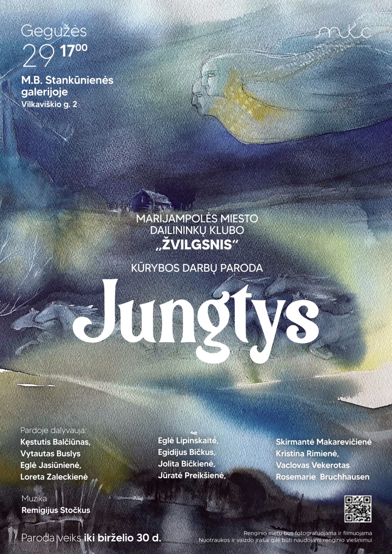 DAILININKŲ KLUBO „ŽVILGSNIS“ PARODA „JUNGTYS“