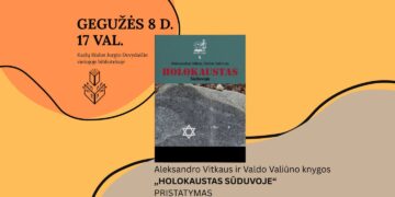 Aleksandro Vitkaus ir Valdo Valiūno knygos „Holokaustas Sūduvoje“ pristatymas