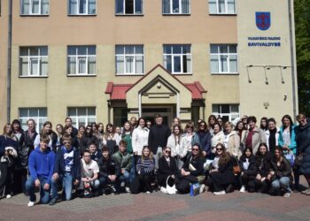 Vilkaviškio savivaldybėje lankėsi Erasmus+ projekto dalyviai