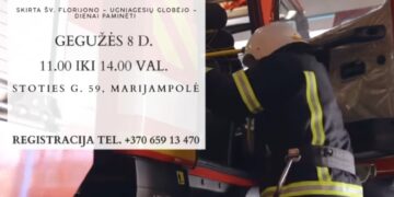 ATVIRŲ DURŲ DIENA Marijampolės priešgaisrinėje gelbėjimo tarnyboje