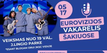 Eurovizijos vakarėlis Šakiuose