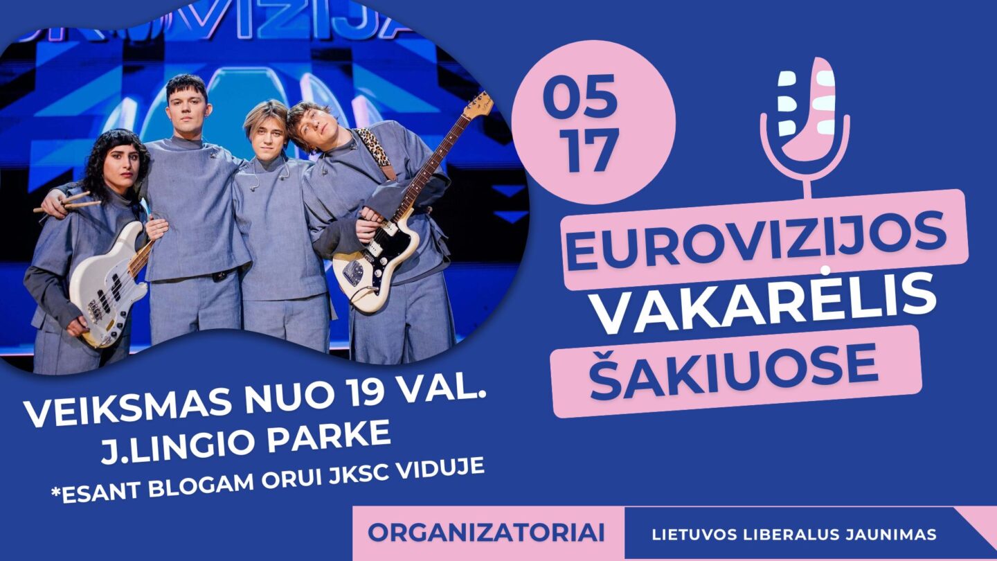 Eurovizijos vakarėlis Šakiuose
