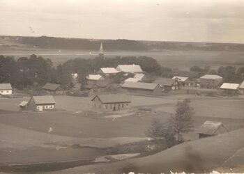 Gelgaudiškio panorama tarpukaryje
