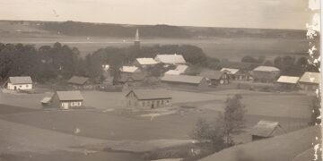 Gelgaudiškio panorama tarpukaryje