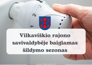 Skelbiama 2024–2025 metų šildymo sezono pabaiga