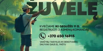 KOMANDINĖS ŽVEJYBOS VARŽYBOS „TRAUK ŽUVELĘ“