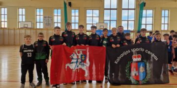 Kalvarijos MSM komanda – tarptautinio turnyro vicečempionai!